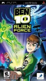 Обложка игры для PSP - Ben 10: Alien Force